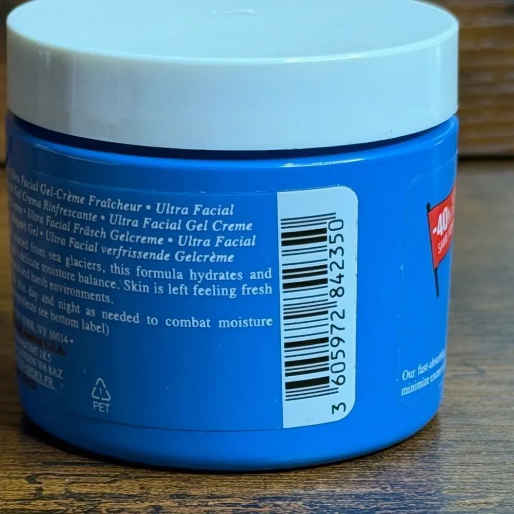 💙 Kiehl’s Ultra Facial Fresh Gel Cream 4.2 oz 125ml | New Sealed | Full Size